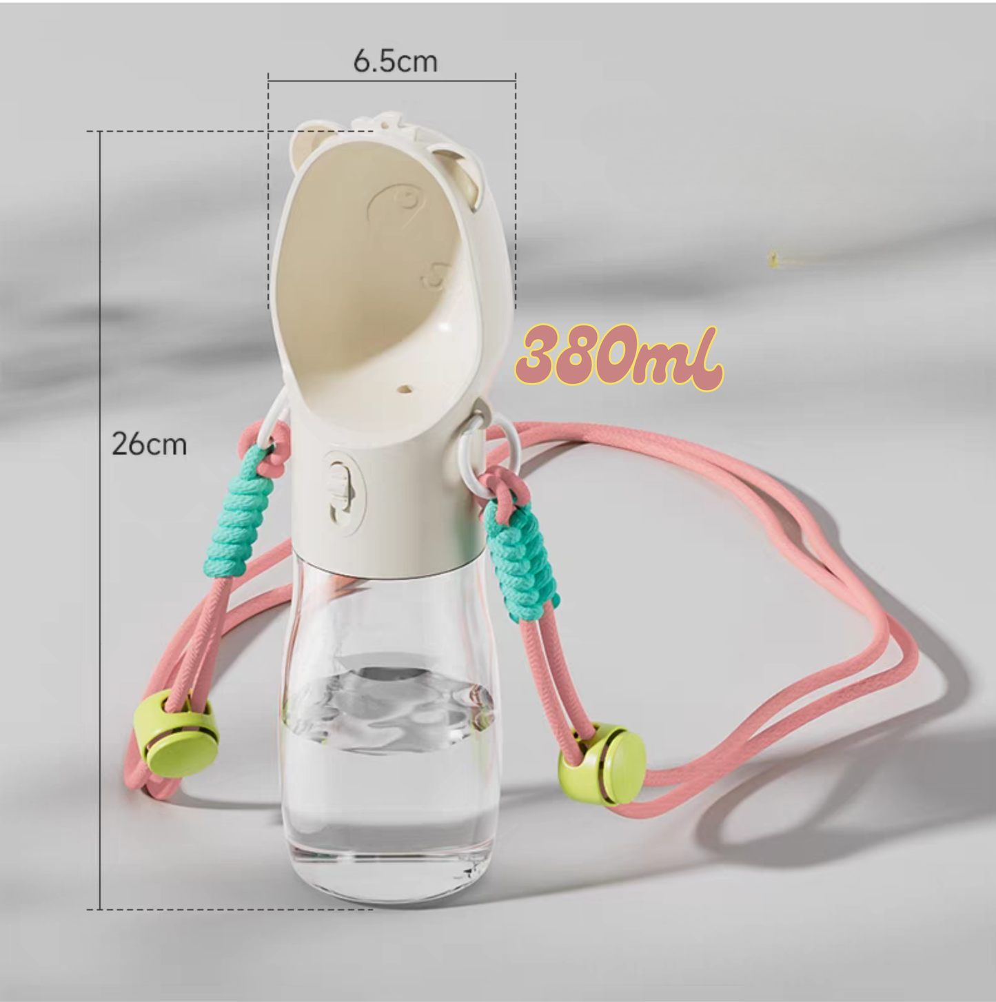 Crossbody Pet Travel Water Bottle
