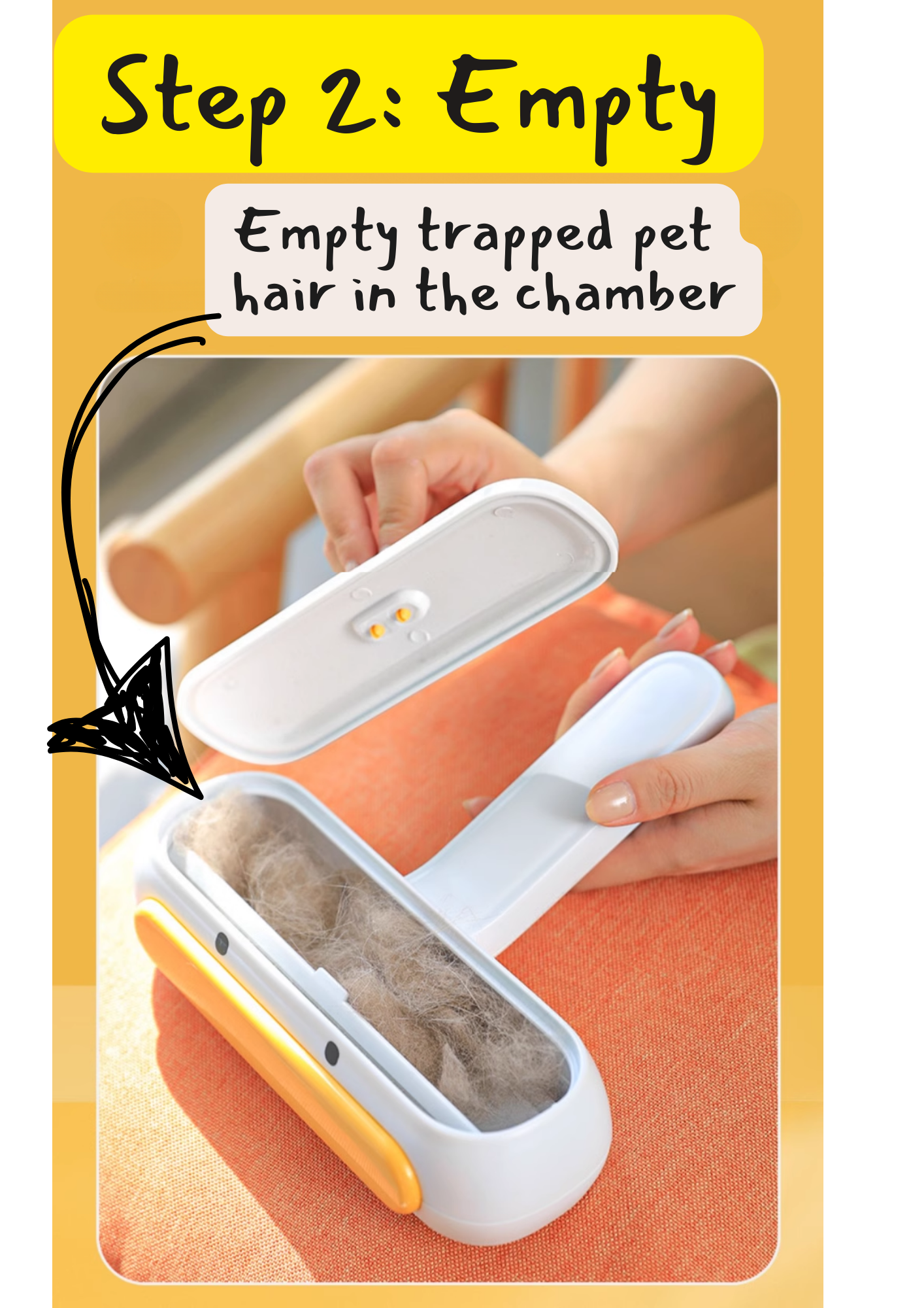 The Duckie Pet Hair and Lint Roller