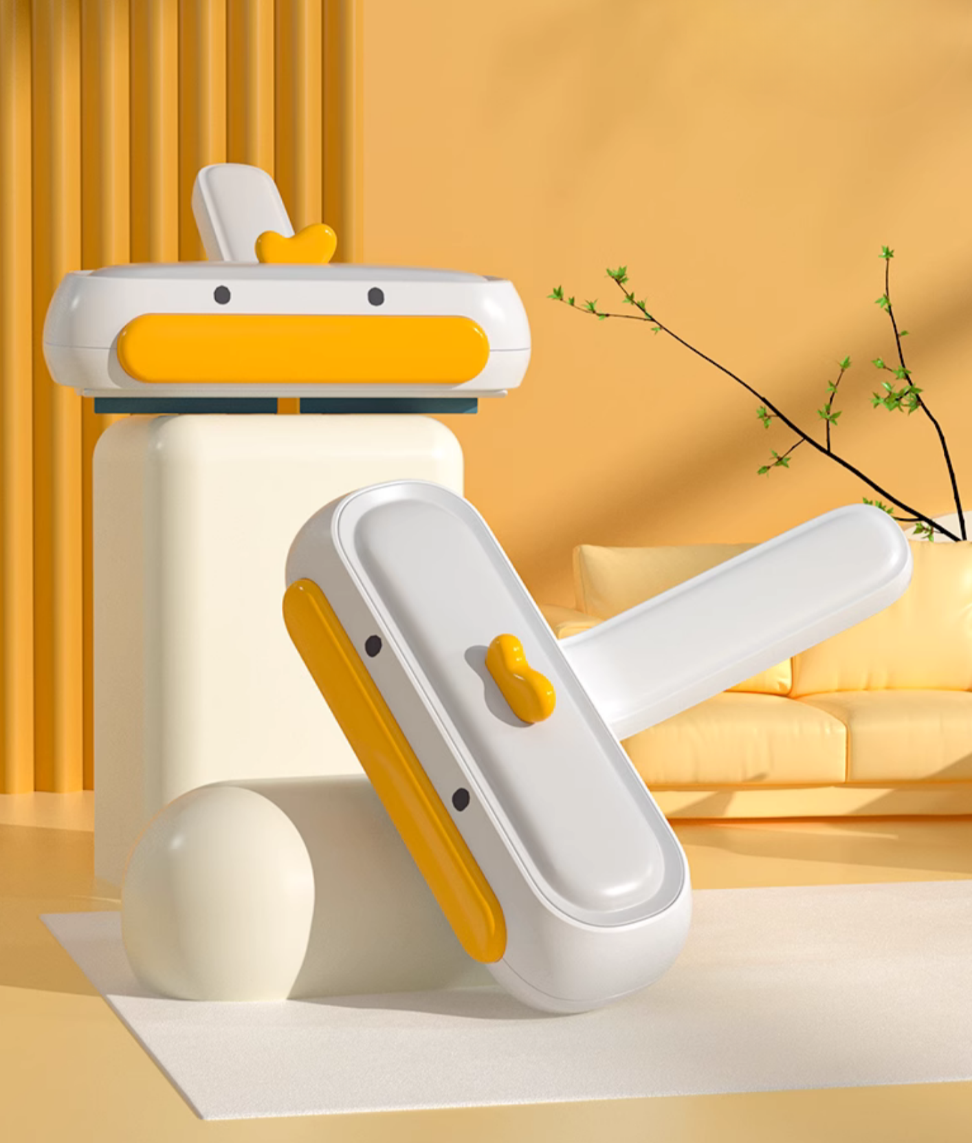 The Duckie Pet Hair and Lint Roller