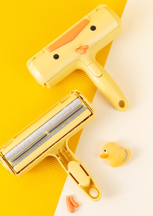 Yellow Chick Pet Hair and Lint Roller